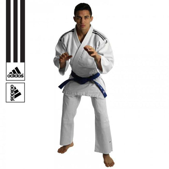 Adidas Judopak J350 wit-zwart