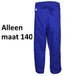 Mizuno Judobroek Hayato  Blauw MAAT 140-01