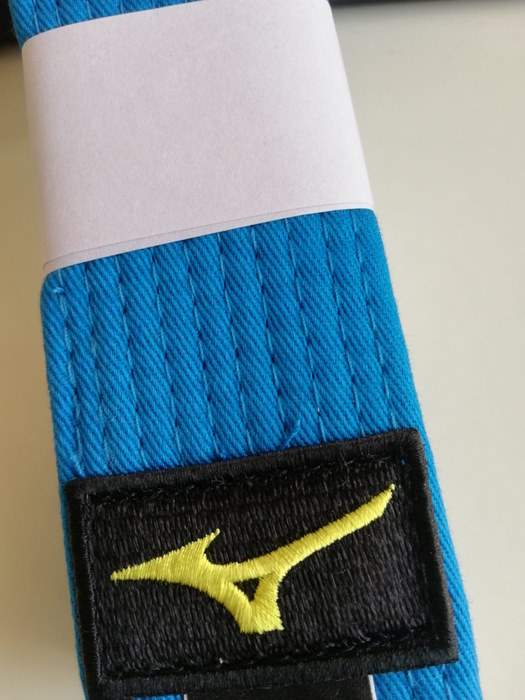 Mizuno blue belt on sale