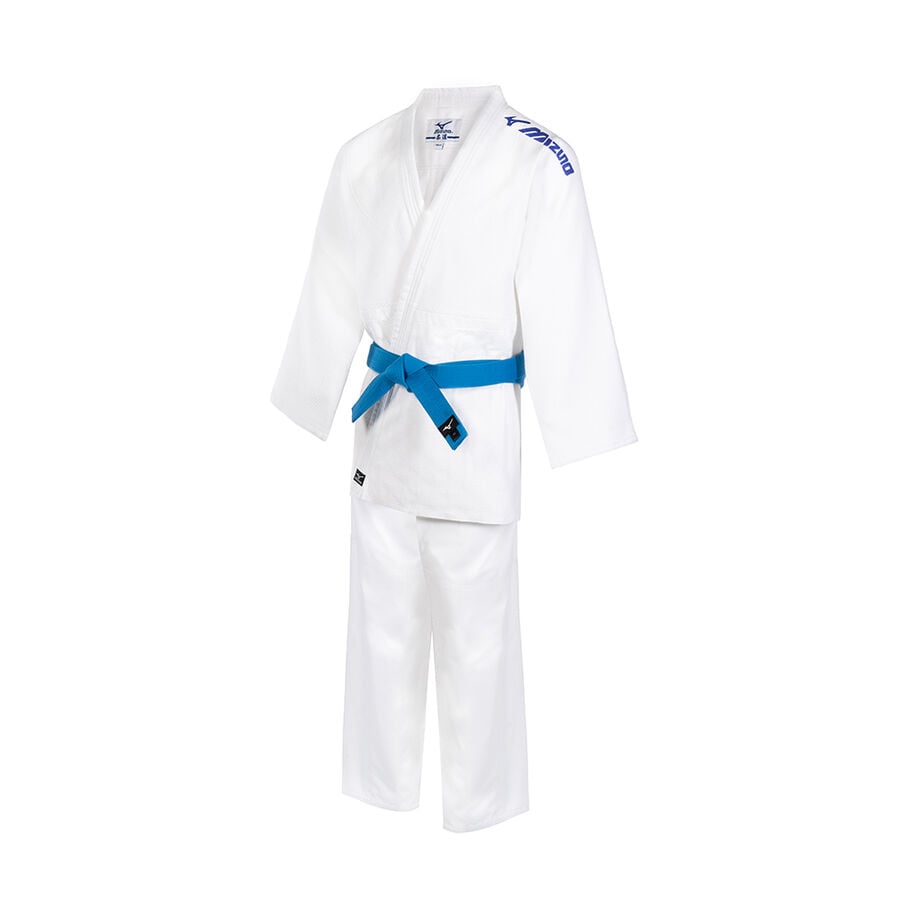 mizuno -keiko-blauwe labels